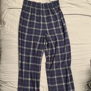 Men’s plaid pajama pants